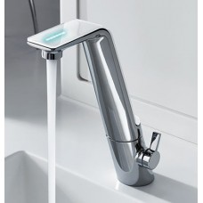 Alessi Sense baterie electronica de lavoar inalta